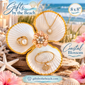 Sapphire Shore Bloom Jewelry Holder