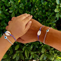 Cowrie Shell Bracelet Set