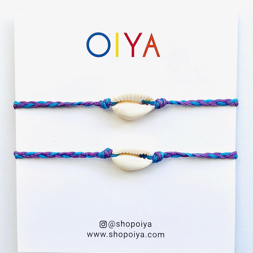 Cowrie Shell Bracelet Set