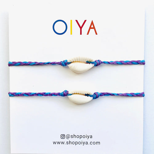 Cowrie Shell Bracelet Set