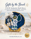 UNCW Seahawks shell deco