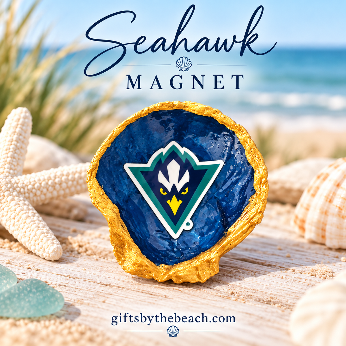 Seahawk Spirit Coastal Magnet