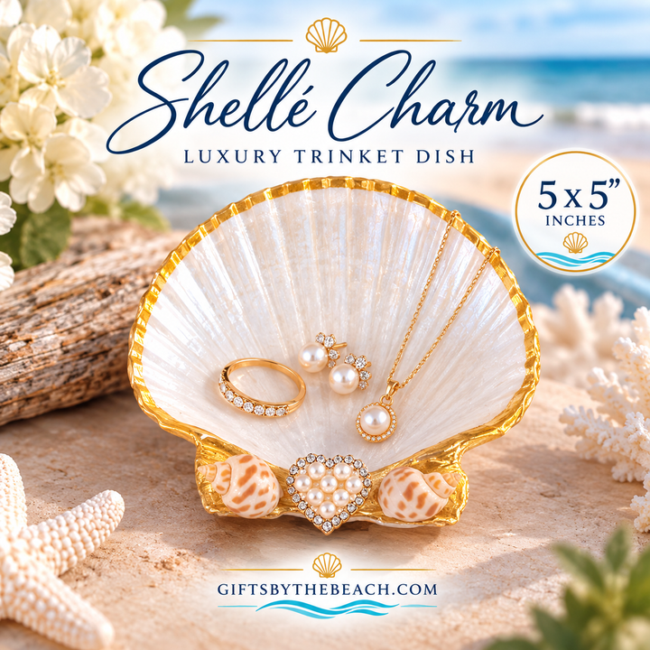 Seaside Sweetheart – Luxury Coastal Jewelry Dish